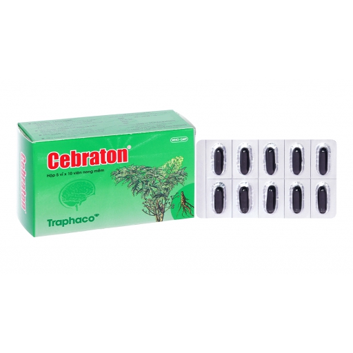 Cebraton Traphaco - Thuốc phòng và điều trị suy giảm trí nhớ