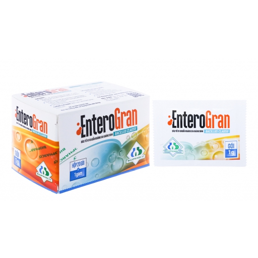 Enterogran - Bột men vi sinh hỗ trợ trị rối loạn tiêu hóa (20 gói x 1g)