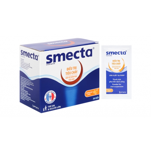 Smecta Beaufour Ipsen - Thuốc  điều trị tiêu chảy, bảo vệ niêm mạc tiêu hoá