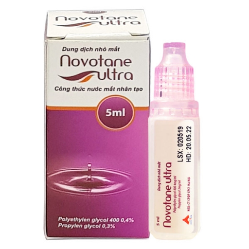 Novotane Ultra CPC1 - Thuốc làm dịu mắt, giảm tình trạng đau rát và kích ứng mắt