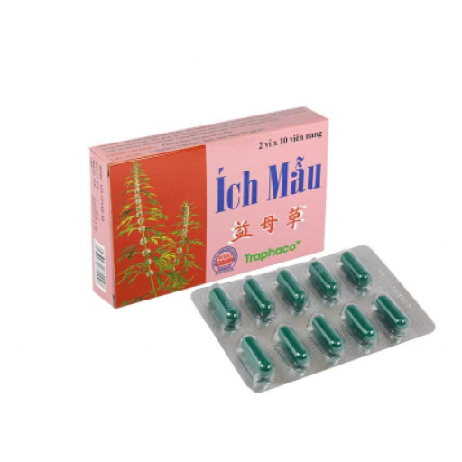 Ích Mẫu Traphaco - Thuốc điều trị đau bụng kinh, kinh nguyệt không đều