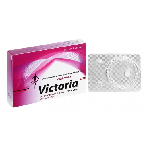Victoria One Step - Thuốc tránh thai khẩn cấp trong vòng 72 giờ