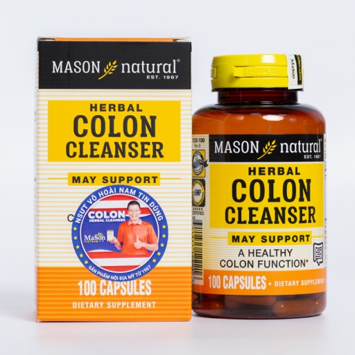 Colon Herbal Cleanser – Hỗ trợ chức năng Đại tràng (Lọ 100 viên)