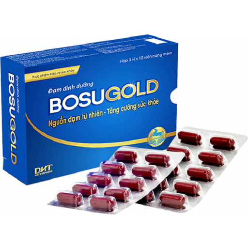 Bosu Gold - Bổ sung các acid amin, các vitamin và khoáng chất cho cơ thể. (Hộp 30 viên)