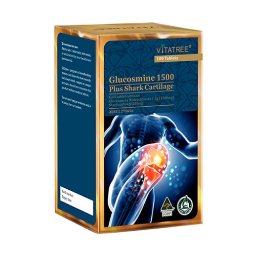 Vitatree Glucosamine 1500 Plus Shark Cartilage