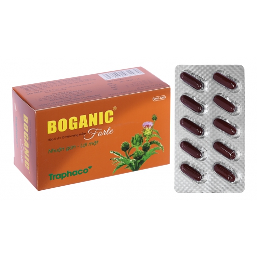Boganic Forte Traphaco - Thuốc điều trị suy giảm chức năng gan