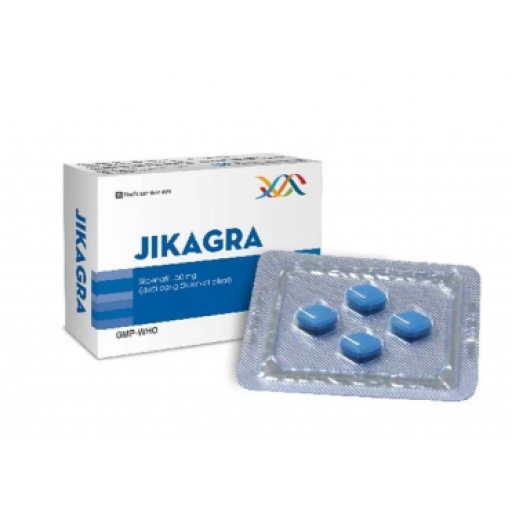 Jikagra 50mg Gia Nguyễn - Thuốc điều trị rối loạn cương dương