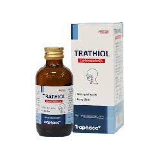 Trathiol Traphaco - Thuốc điều trị các vấn đề rối loạn đường hô hấp do tăng tiết đờm nhầy.