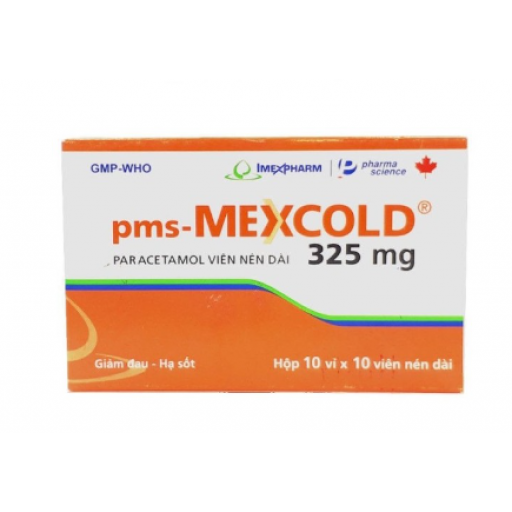 Paracetamol 325mg Imexpharm - Thuốc giúp giảm đau, hạ sốt