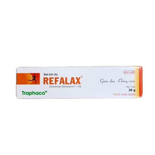 Refalax 20g Traphaco - Gel bôi da giúp giảm đau chống viêm